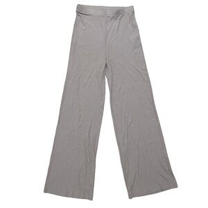 Princess Polly Beige Ribbed Knit Wide-Leg Pants